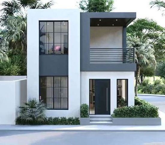 90Sqm 2 Storey Flexible Modular Home House Cottage 3 Bed 3 Bath Prefabricated Modern Residence Duplex Ready Made Luxury Villa