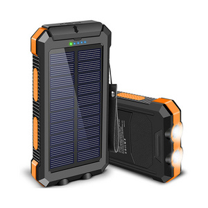 High Capacity 30000 Mah Waterproof Solar Power Bank Solar Mobile Phone Charger Solar Powerbank Solar Cell Phone Charger