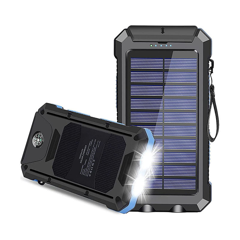 High Capacity 30000 Mah Waterproof Solar Power Bank Solar Mobile Phone Charger Solar Powerbank Solar Cell Phone Charger