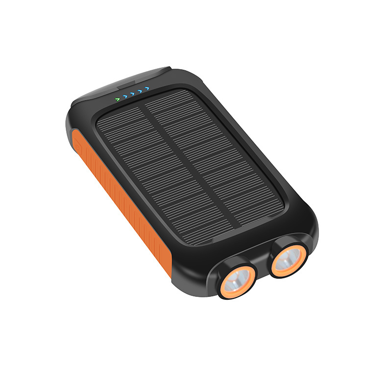 Portable Lighter Solar Power Bank Fast Charging 20000 mah solar power bank