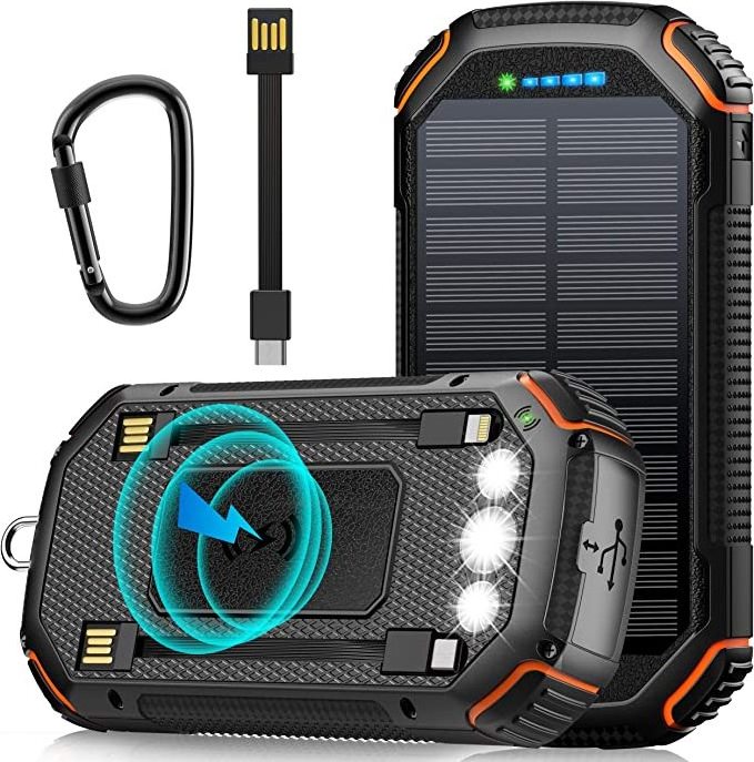 Multi-Purpose Portable 20000Mah 30000Mah 60000Mah 80000Mah Branded Battery Charger Solar Power Bank