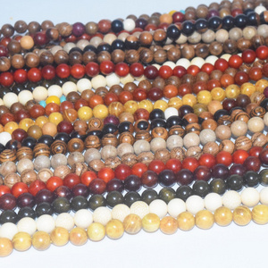 Unisex Natural Wood Meditation Rosary Wenge108 mala prayer beads Buddhist wooden bead Necklace Bracelet men women jewelry