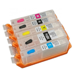 pgi 550 551compatible refillable for canon MG5550/IX6850/MG5650 cartridge  ink cartridge for inkjet printer