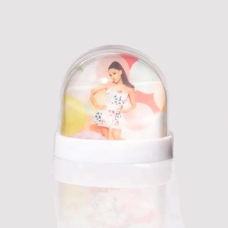 Qualisub Factory Price Sublimation Snow globes Liquid Photo frame blank for DIY printing