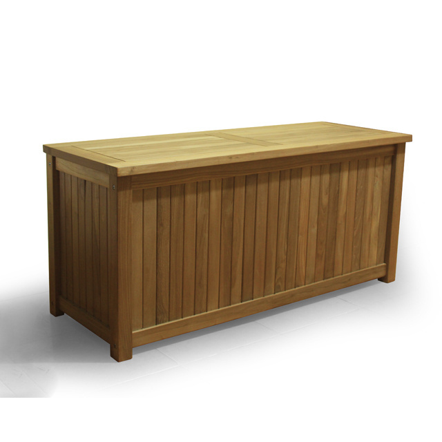 Teak Outdoor Cushion Box And Bench For Garden and Swimming Pool - Meadow Series