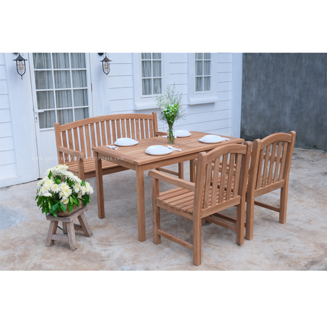 High Quality Garden Bench Solid Teak Wood for Outdoor