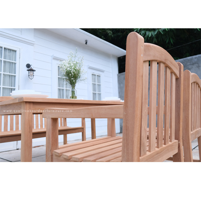 High Quality Garden Bench Solid Teak Wood for Outdoor