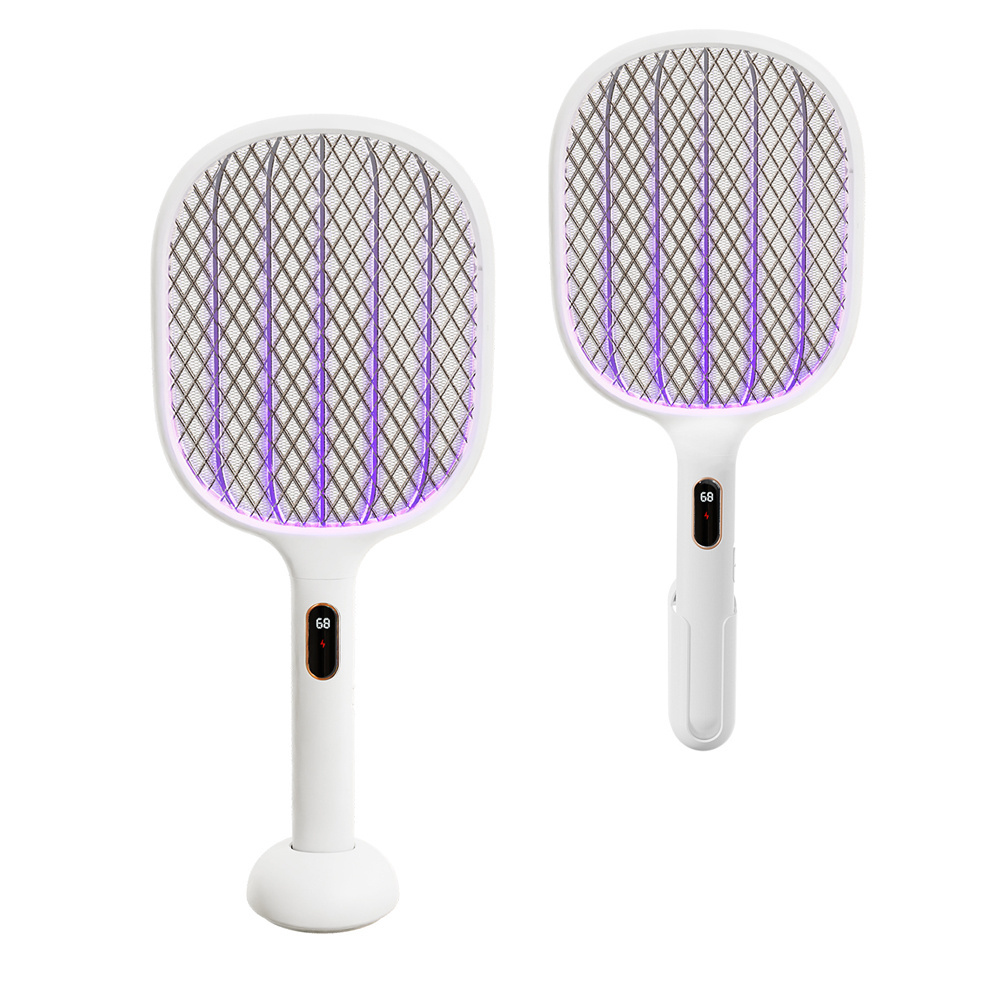 Electric mosquito Swatter - Electric Mosquito Swatter Rechargeable- Easy to Use, Lightweight Fly Zapper for Indoor & Outdoor Use