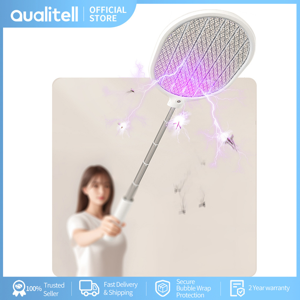 Electric mosquito Swatter- Electric Mosquito Swatter Rechargeable - Easy to Use, Lightweight Fly Zapper for Indoor & Outdoor Use