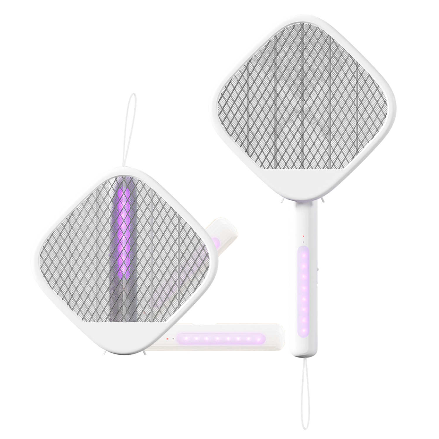 Electric Fly Swatter - Bug Zapper Racket with Powerful Grid - Easy to Use, Lightweight Fly Zapper for Indoor & Outdoor Use