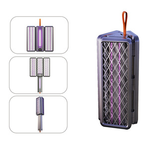 bug zapper rechargeable - Bug Zapper with Powerful Grid - Easy to Use, Lightweight Fly Zapper for Indoor & Outdoor Use