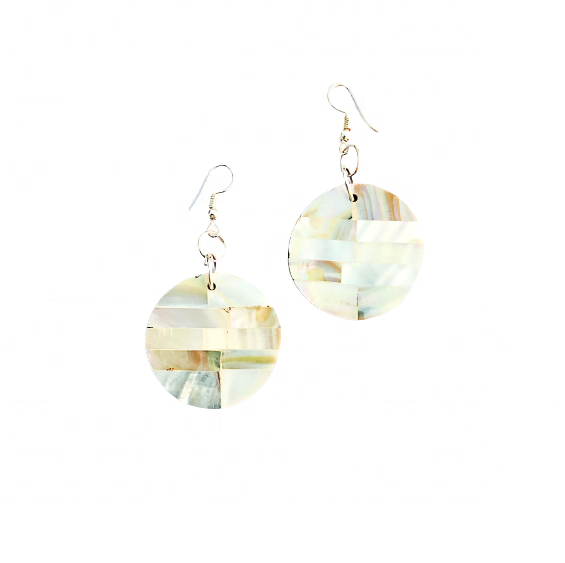 Mother of Pearl Shell Earrings Round Shape Earring For Women 2020 Birthday Gifts for Her White Abalone jewellery