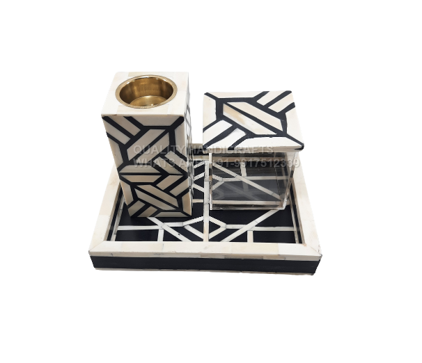 Arabic Burner Bone Inlay  Bakhoor Tray Set Ramadan Burner 2022 Eid Special Oud Middle East Burner For Home Decor