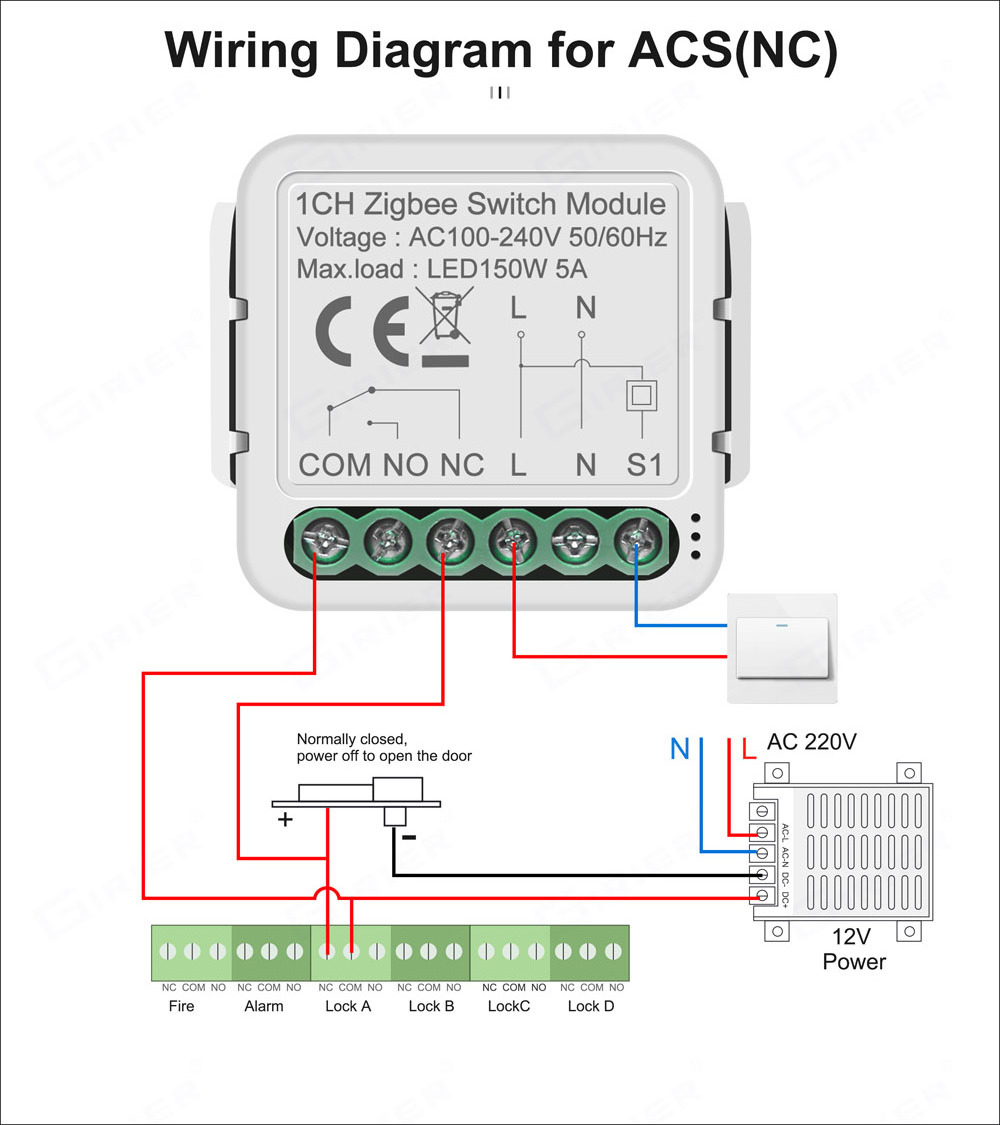 NO NC controller rf transmitter dry contact switch AC100-240V 12V 24V mini relay wireless switch remote control NO NC switches