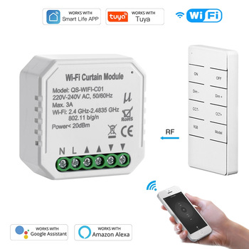 2020 Mini WIFI Curtain Motor Module forward and reverse home electrical switches