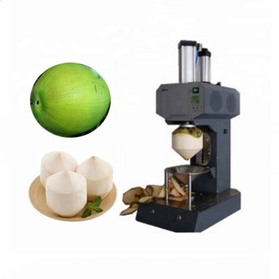 Automatic young coconut peeling machine/coconut cutting machine/coconut trimming machine with lowest price