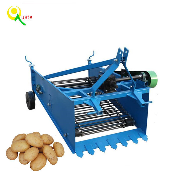 Tractor mini potato harvester for sale Agricultural 1 row  sweet potato  harvester