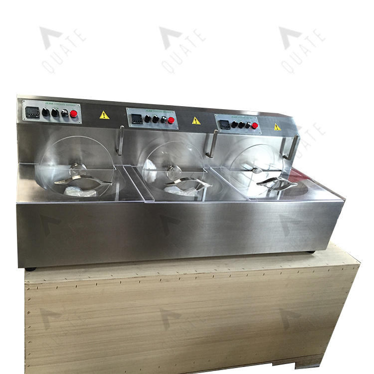 Chocolate melting tempering machine dark chocolate smoothing adjustment equipment chocolate machinery