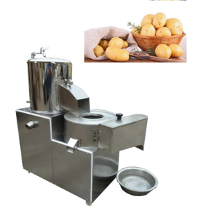 Restaurant Electric Industrial Potato Peeling Machine/Commercial Used Potato Peeling Machine/Potato Peeler And Cutter