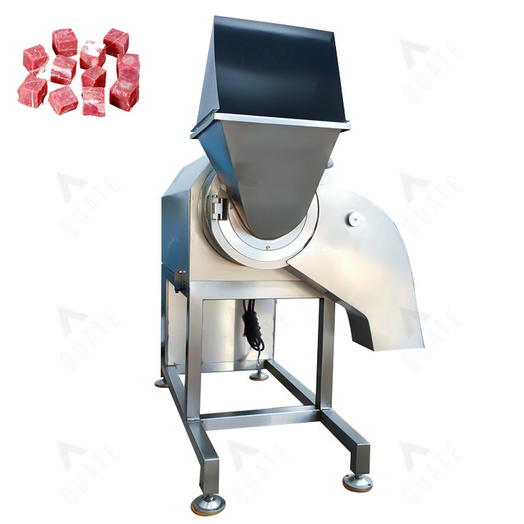 Factory Sale Three-Dimensional Frozen Beef Pork Chicken Meat Cube Cutting Machine Meat Dicer Cheese Dicing Machine