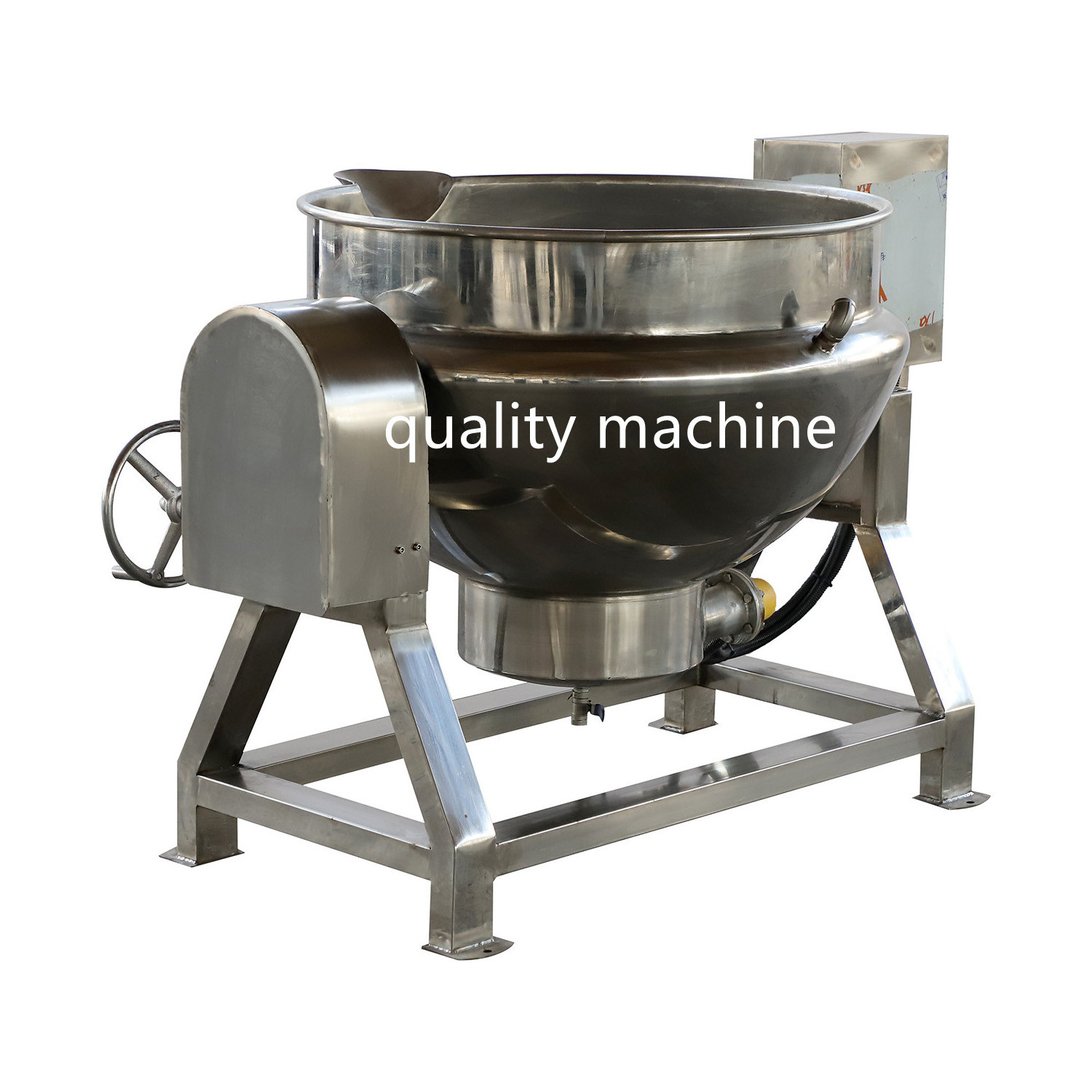 peanut candy making machine peanut candy sugar cooker Automatic Sugar Cooker/Steam Jacket Kettle For Fruit Jam