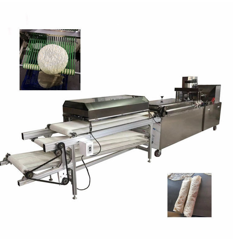 automatic lavash tortilla size customize bread making machine make flat bread maker line