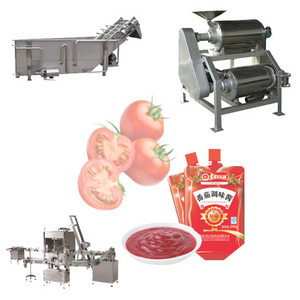 Factory Price Automatic Tomato Sauce Ketchup Production Line tomato paste maker Tomato Paste Making Machine