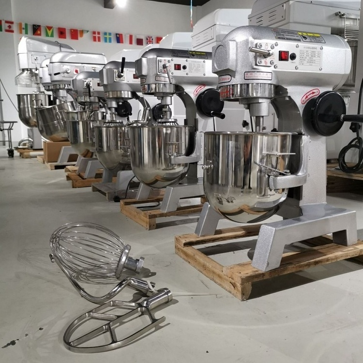 Egg Cream Mixer 30L Planetary Mixer for Bakery Equipment Bread Dough Mixer Electric Fast Blender