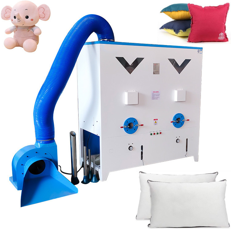 Teddy Bear Stuffing Machine Plush Soft Toy Animal Dolls Filling Machine Pillow Jacket Down Cotton Fiber Stuffing Machine