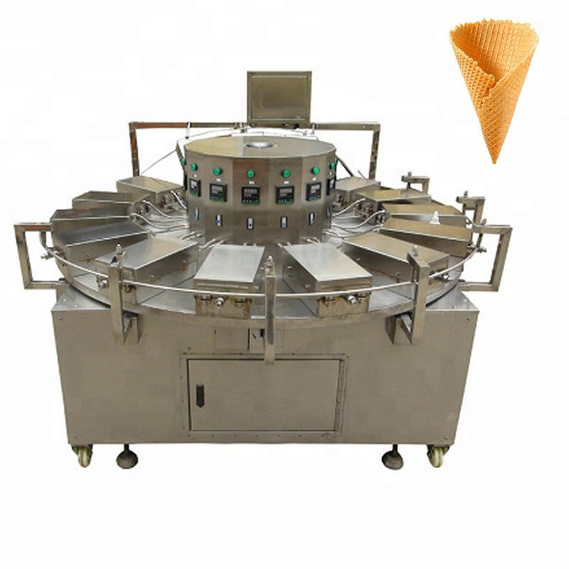 Ice cream cone making machine Waffles Roll Wafer Egg Biscuit Roll Machine