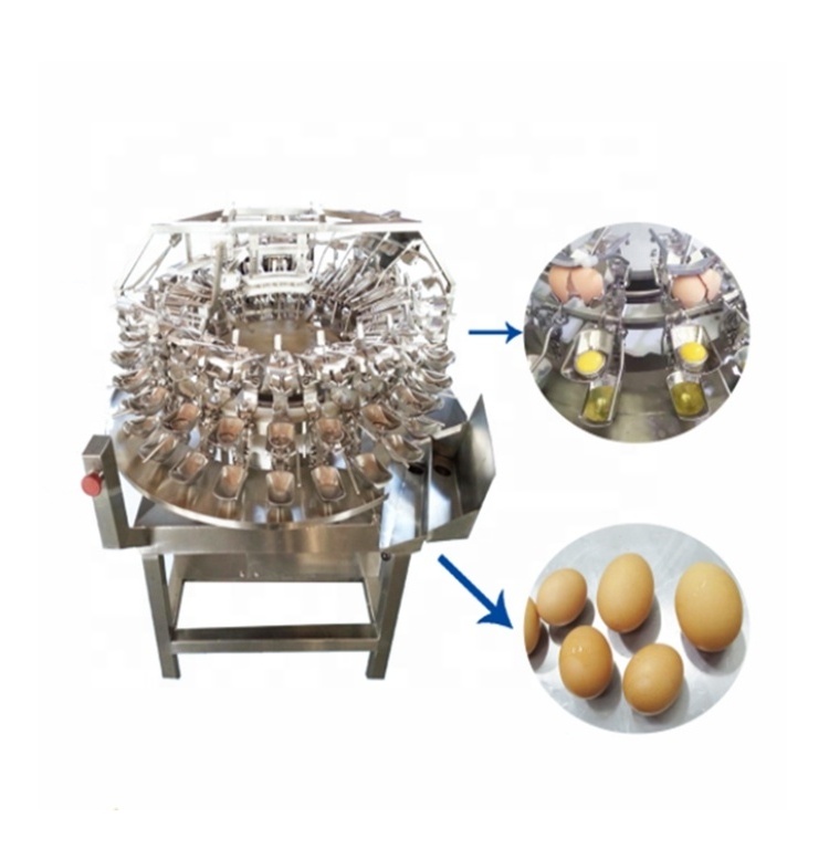 Automatic Egg Cleaning Machine Dryer Egg Yolk and White Separator Egg Breaking Machine