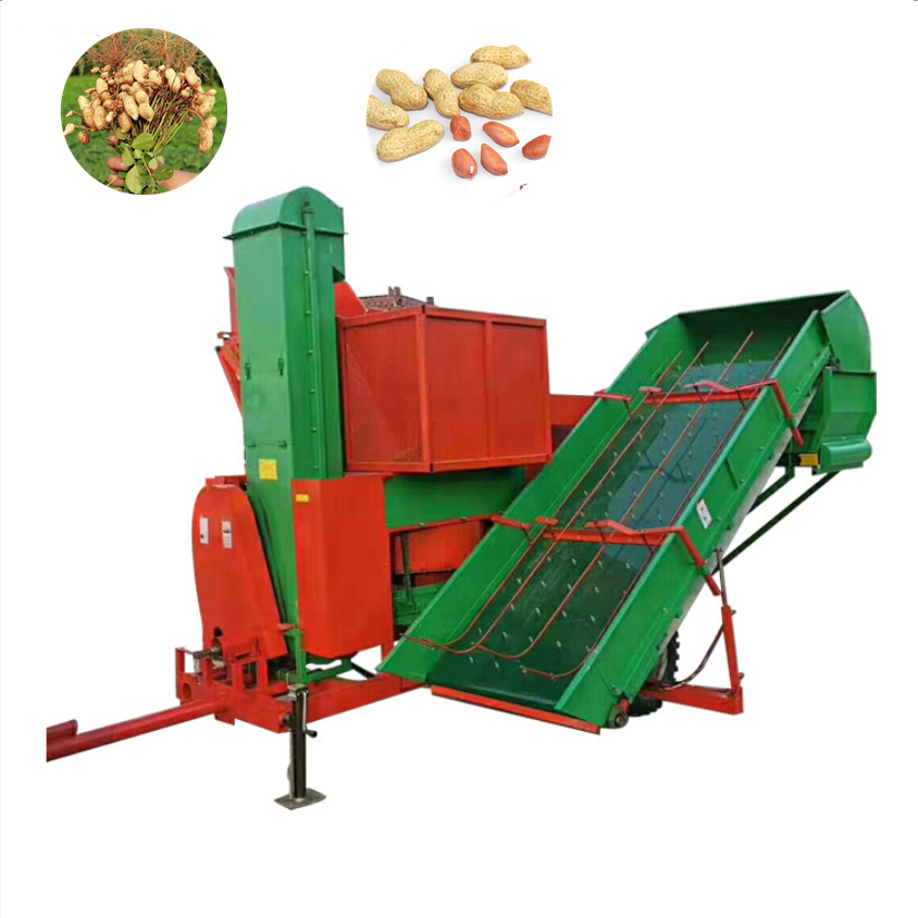 Groundnut picker with diesel engine power Peanut Picker