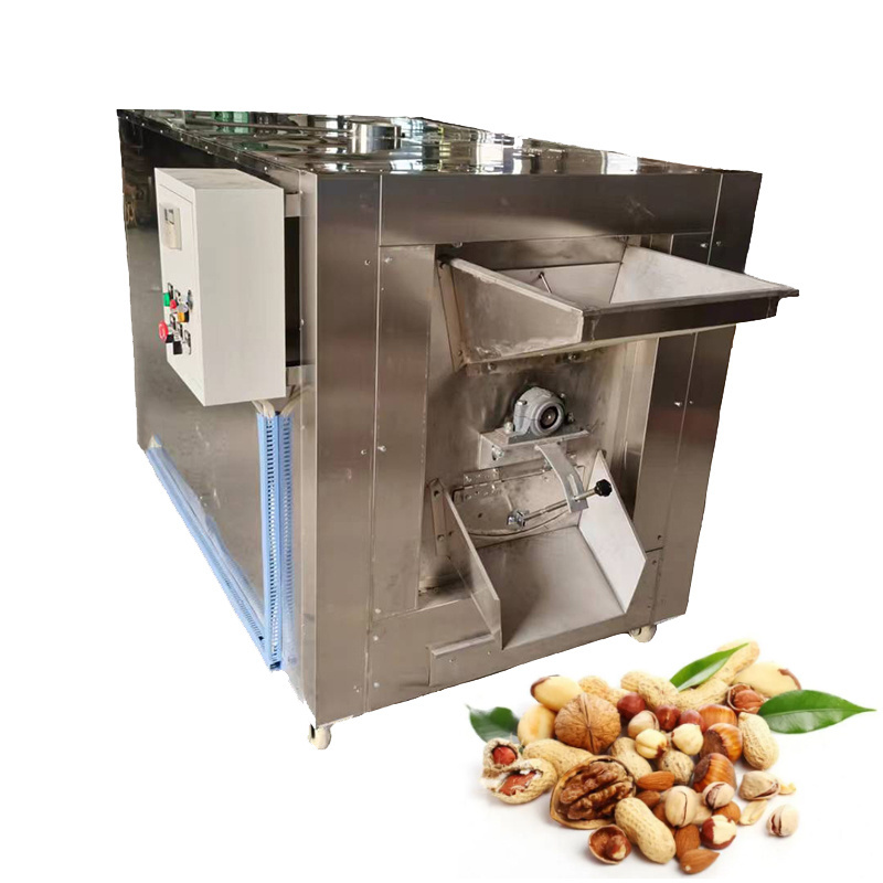 Peanut Almond Nut Cashew sesame Roasting Machine corn roaster machine automatic cashew nut processing machine