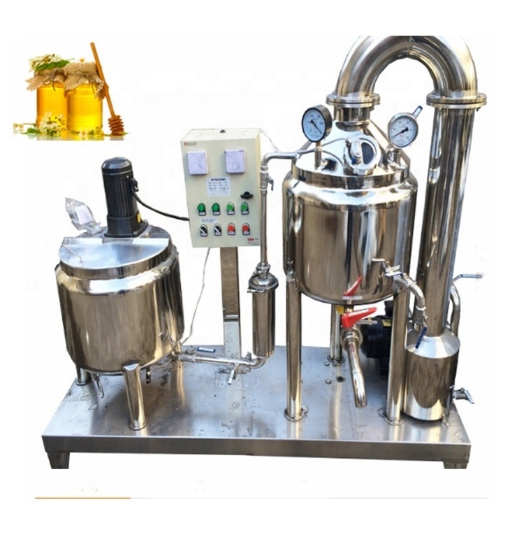 honey vacuum concentrator /honey extractor /honey making machine used to remove moisture of honey