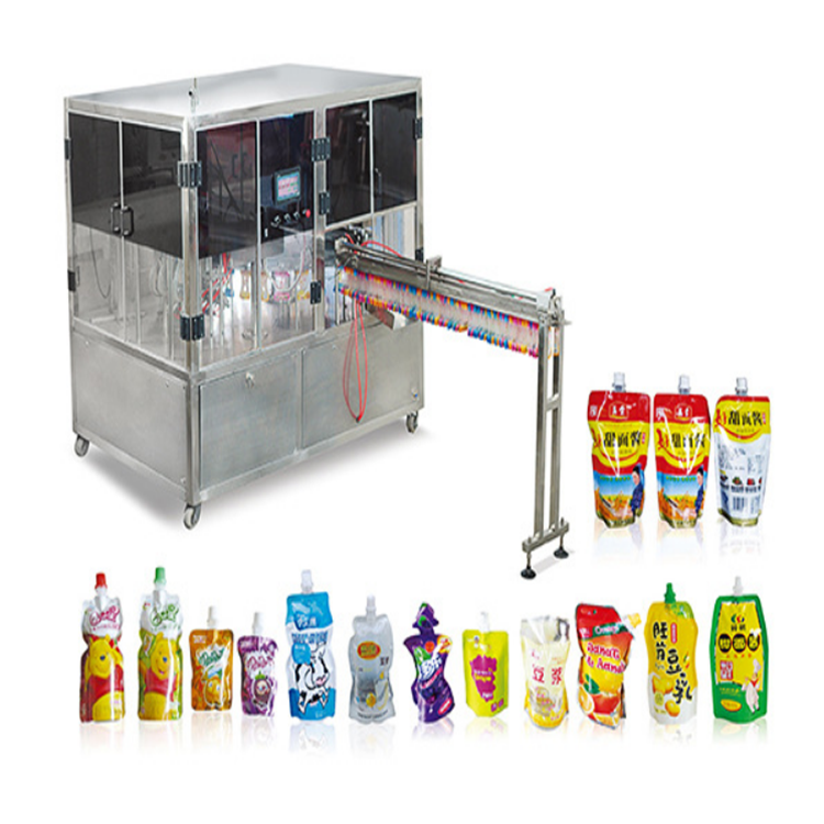 Drink Mango Juice Tea Lemonade Litchi Filling Sealing Packaging Machine