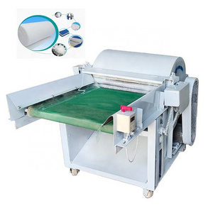 Textile fabric bale opener machine cloth shredder waste polyester wool yarn old cloth cotton recycling fiber opening machine