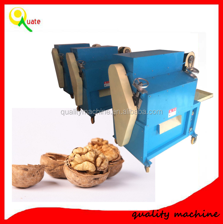 Best selling full automatic walnut cracker/walnut sheller/walnut cracking machine