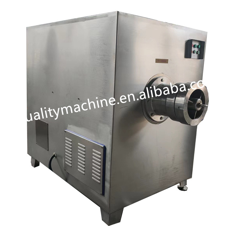 Commercial frozen meat mincer industrial used electric industry stainless steel meat and bone grinder mincer