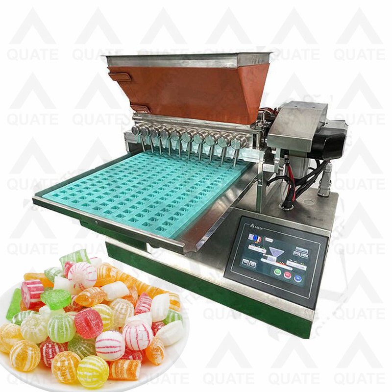 Manufacturing tabletop small gelatin jelly gummy candy make machine gummies candy depositor making machine