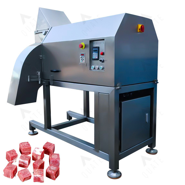 Factory Sale Three-Dimensional Frozen Beef Pork Chicken Meat Cube Cutting Machine Meat Dicer Cheese Dicing Machine