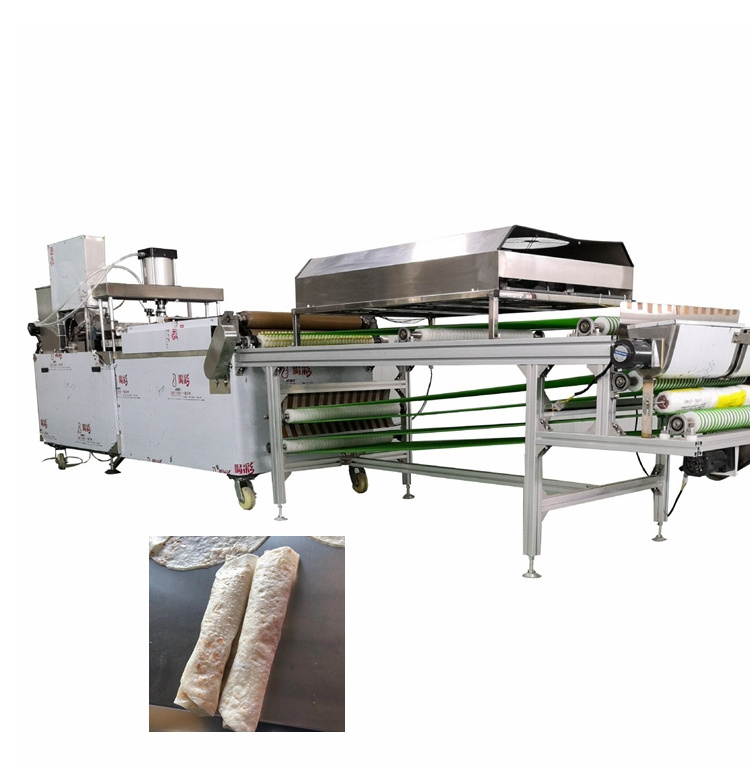 automatic lavash tortilla size customize bread making machine make flat bread maker line