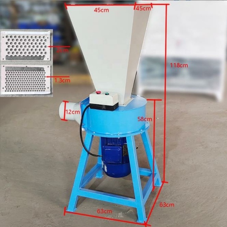 vertical scrap sponge waste foam cutting foam crushing grinding machine clothes latex shredder memory sponge crusher machine