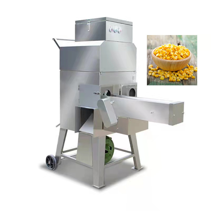 Commercial Fresh corn seed peeler and thresher machine maize sheller fresh sweet corn thresher machine for sale