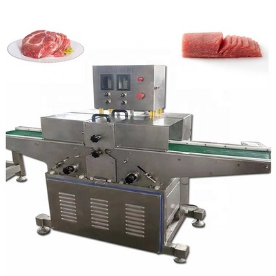 automatic fresh beef jerky slicer/Flake pork meat cutting slicing machine/chicken Breast slice making machine