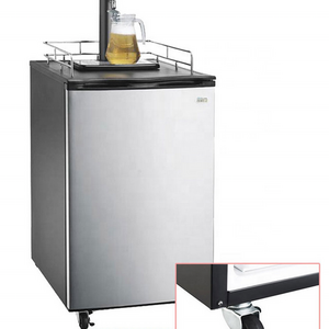 170L Two Beer Faucets Laptop Beer Keg Cooler Dispenser Machine