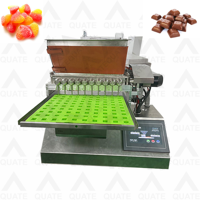 Manufacturing tabletop small gelatin jelly gummy candy make machine gummies candy depositor making machine