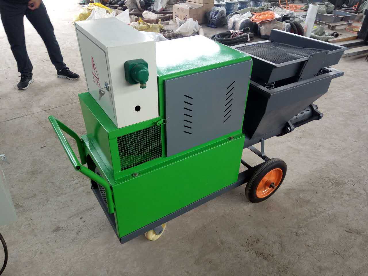 High quality wall plaster spraying machine cement mortar spraying machine