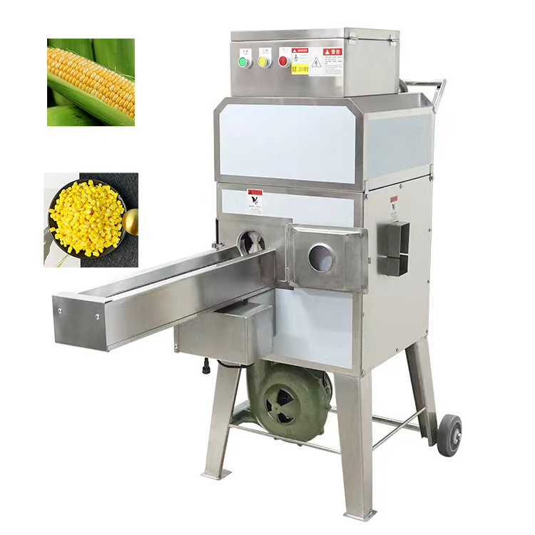 Commercial Fresh corn seed peeler and thresher machine maize sheller fresh sweet corn thresher machine for sale