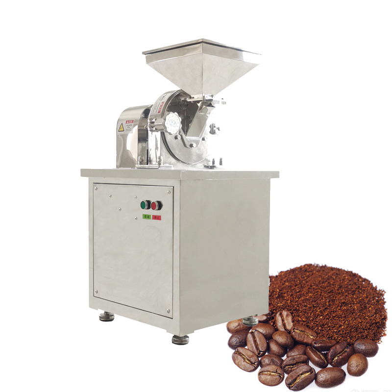 Cassava leaves grinding pulverizer machine nut grinder coffee bean flour mill making machine