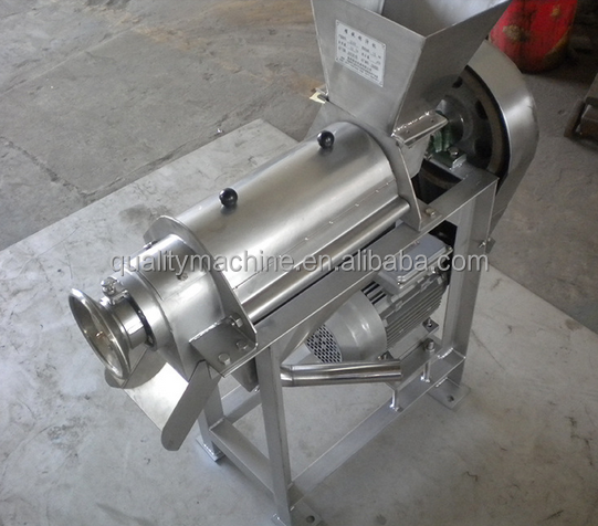 stainless steel fruit/vegetable crusher and juicer/cactus,tomato spiral juicer/fruit juice extractor machine